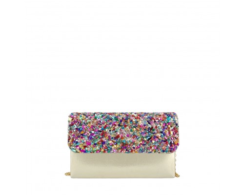Bolso Clutch Piedra